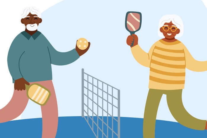 Health Benefits of Pickleball for Seniors - Image